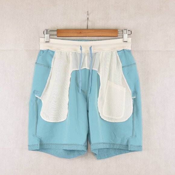 lululemon Channel Cross Swim Short *7" Size Small in Intertwine Blue Surf - Picture 4 of 6